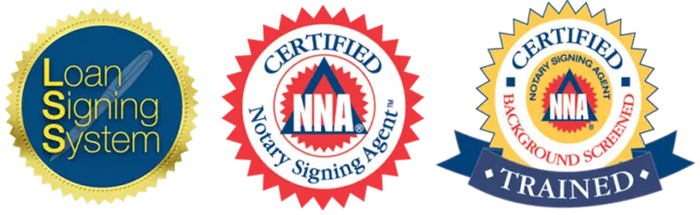 Loan Signing System, NNA Certified Notary Signing Agent, NNA Background Screened and Trained
